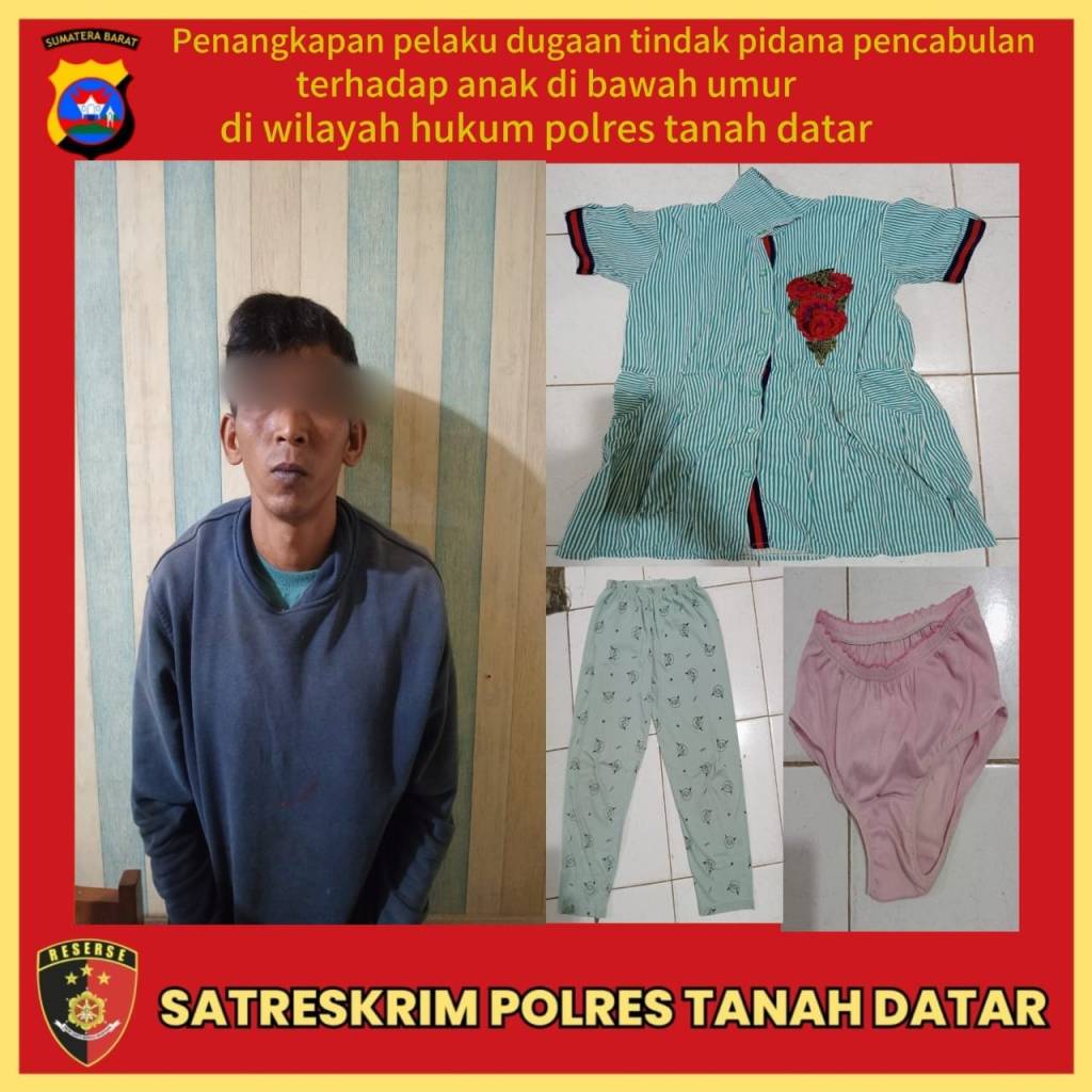 Cabuli Anak di Bawah Umur, Petani di SaLimpaung di Tangkap&nbsp;Polisi