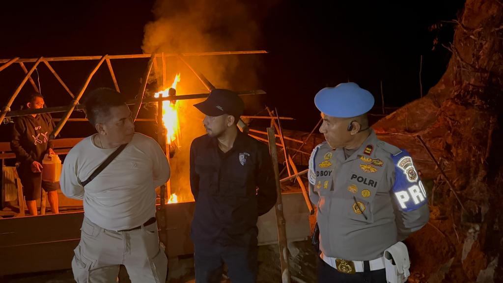 Tim Gabungan Polda Sumbar Tertibkan Penambangan Emas Ilegal di Lubuak&nbsp;Mantuang