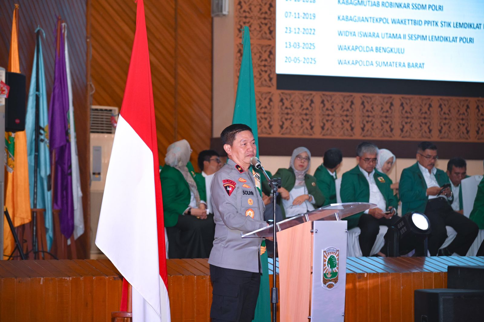 Polri Dukung Pendidikan, Wakapolda Sumbar: Pentingnya Peran Generasi Muda dalam Menjaga Keutuhan NKRI