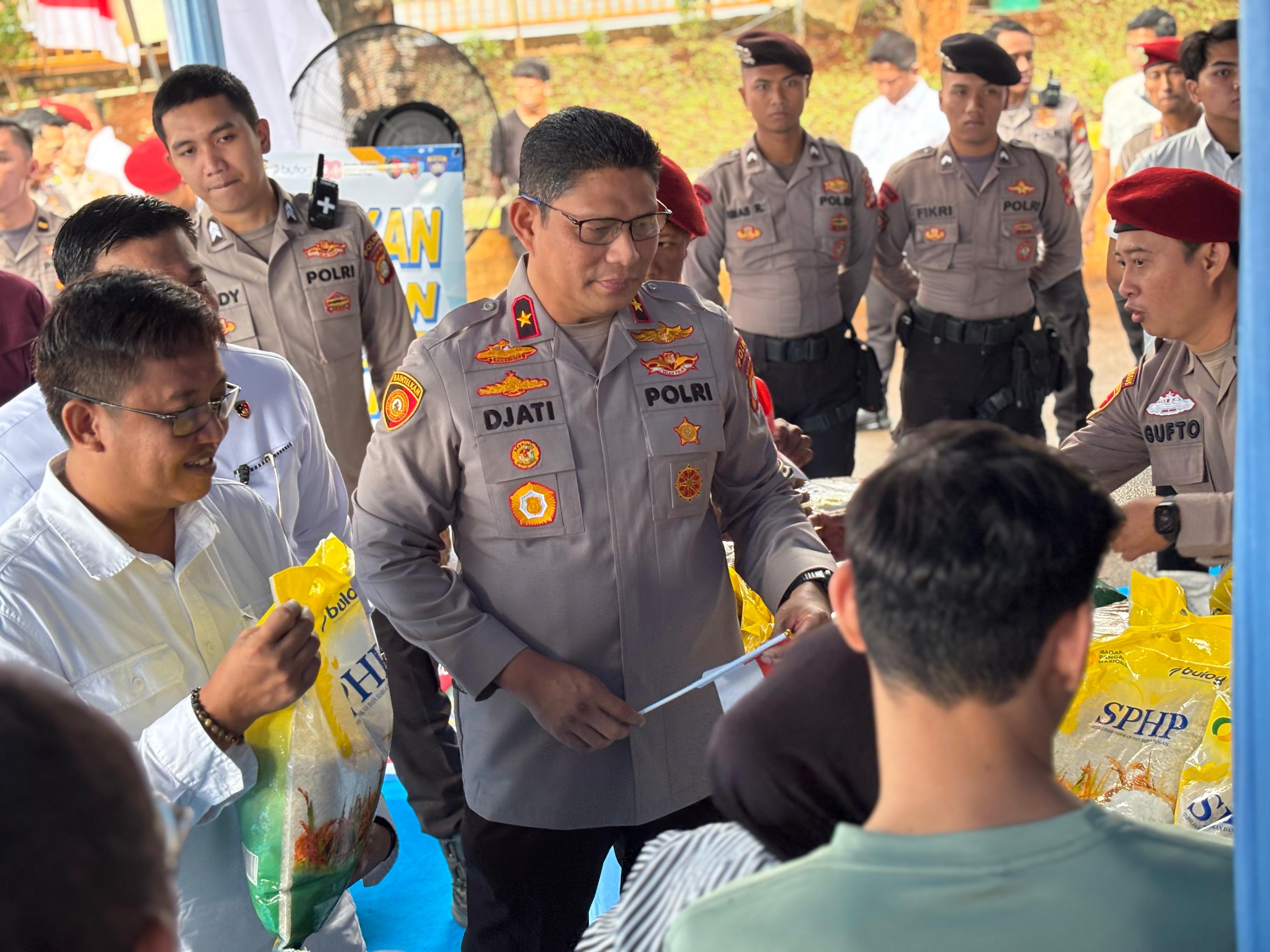 Polda Metro Jaya Gelar Gerakan Pangan Murah, Sediakan Beras Harga Terjangkau untuk Warga