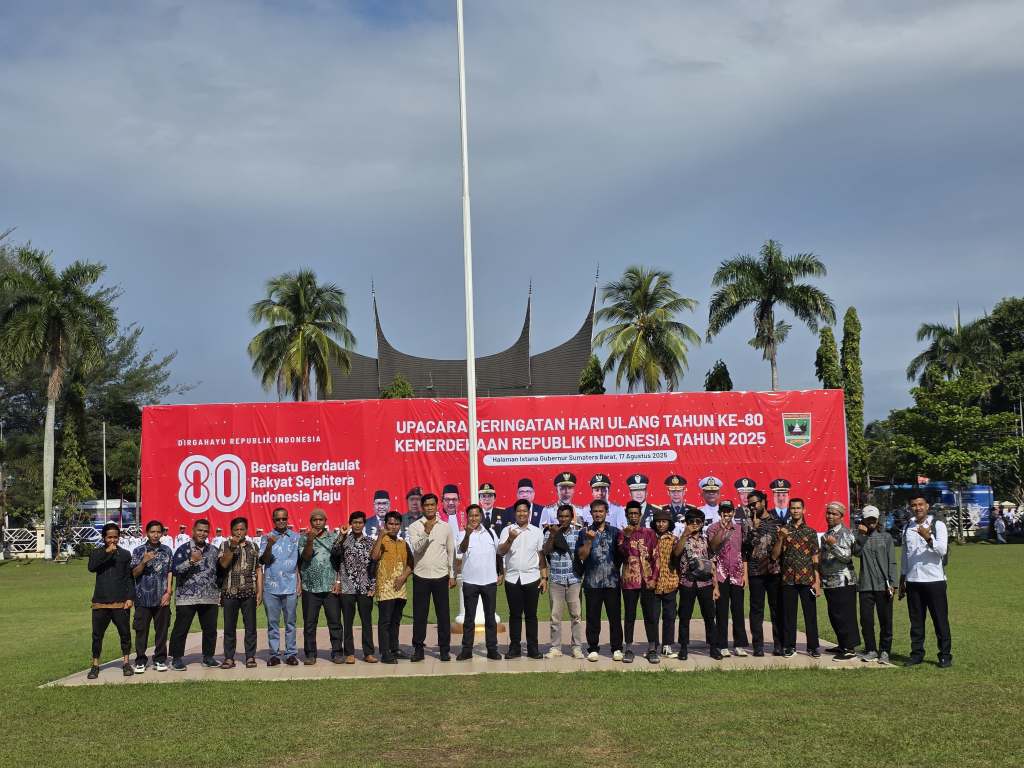 Merah Putih Menyatukan, Polda Sumbar Rangkul Eks Napiter dalam Upacara HUT RI&nbsp;ke-80