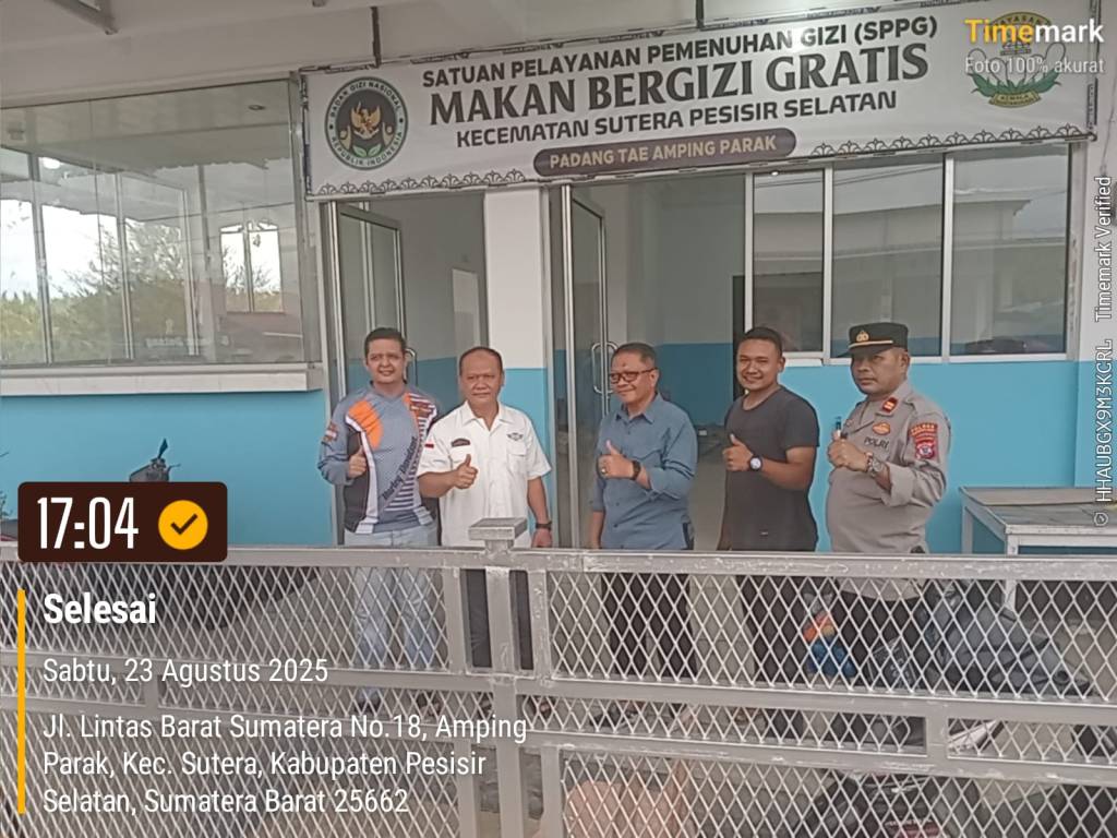 Kapolda Sumbar Pantau Dapur MBG di Pessel: Wujudkan Gizi Berkualitas untuk&nbsp;Masyarakat