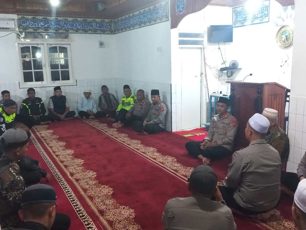 Safari Dakwah, Kapolres Tanah Datar Sampaikan Imbauan Kamtibmas di Masjid Raya Al Kubra&nbsp;Pangian