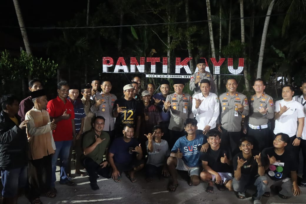 Ngeteh Sore Ala Kapolres Padang Pariaman, Tampung Aspirasi Masyarakat di Koto Sungai Sarik