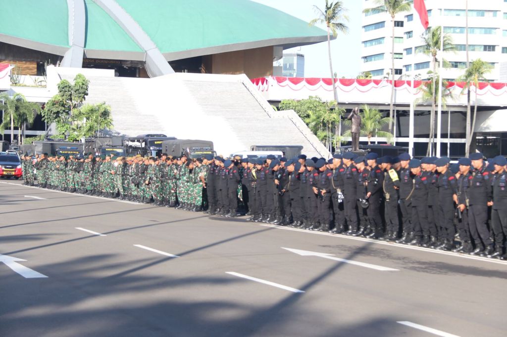 Kapolda Metro Jaya Tegaskan Tak Ada Senjata Api Dalam Pengamanan Aksi&nbsp;Buruh