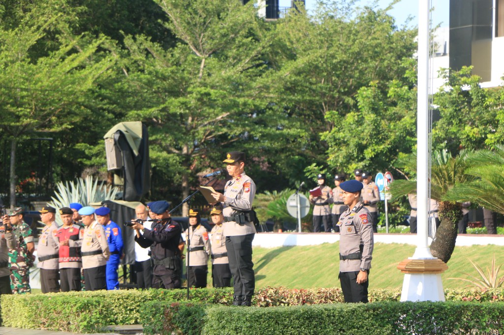 Wakapolda Sumbar Pimpin Apel Gelar Pasukan Operasi PETI Singgalang 2025, Tekankan Pendekatan Humanis dan&nbsp;Tegas