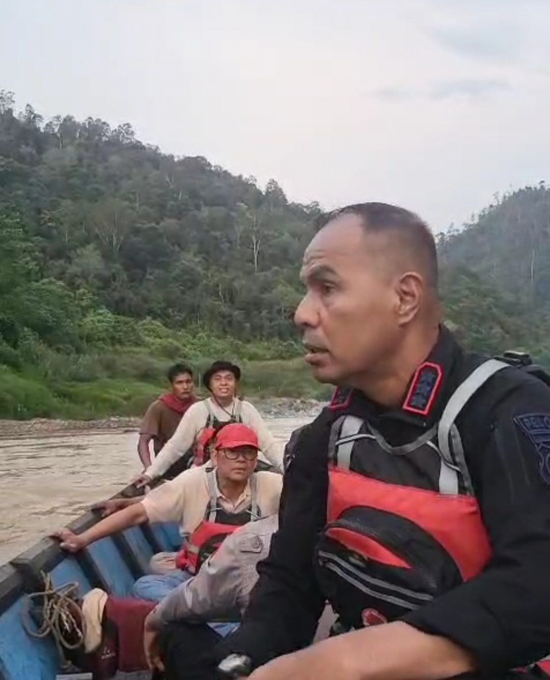 Polda Sumbar Cek Hulu Sungai Batang Kuantan, Pastikan Bebas Aktivitas PETI Jelang Pacu Jalur 2025