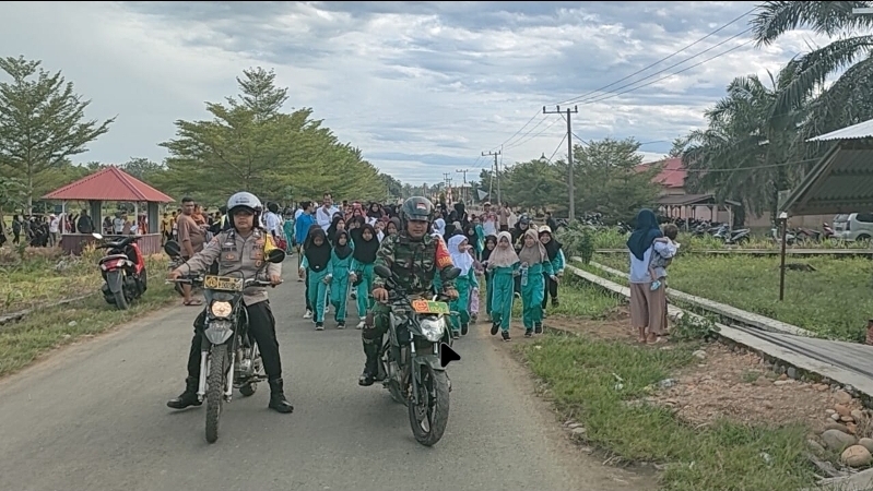 Polsek Lunang Silaut Amankan Puncak Acara KKN UGM, Ribuan Warga Hadiri Festival Harmoni dan Jalan&nbsp;Sehat