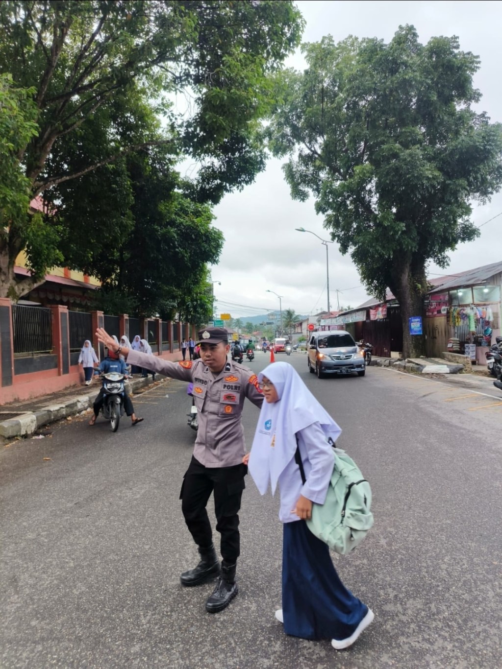 Personel Polres Laksanakan Kegiatan Preventif Pagi, Wujudkan Keamanan dan Ketertiban Sejak&nbsp;Dini