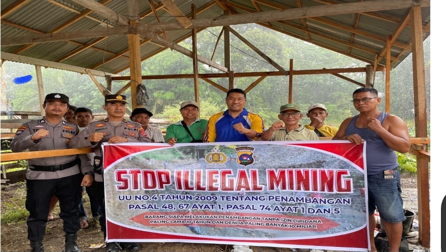 Polda Sumbar Gencarkan Penertiban Tambang Emas Ilegal di Empat Wilayah Hukum