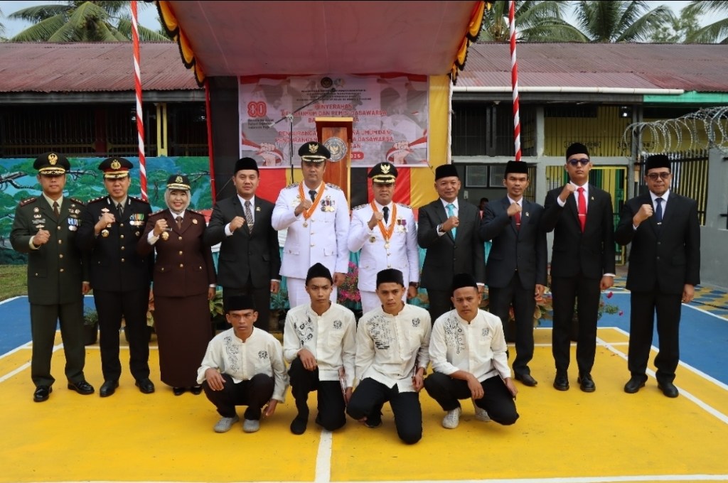 Kapolres Sijunjung Hadiri Pemberian Remisi di Lapas Muaro&nbsp;Sijunjung