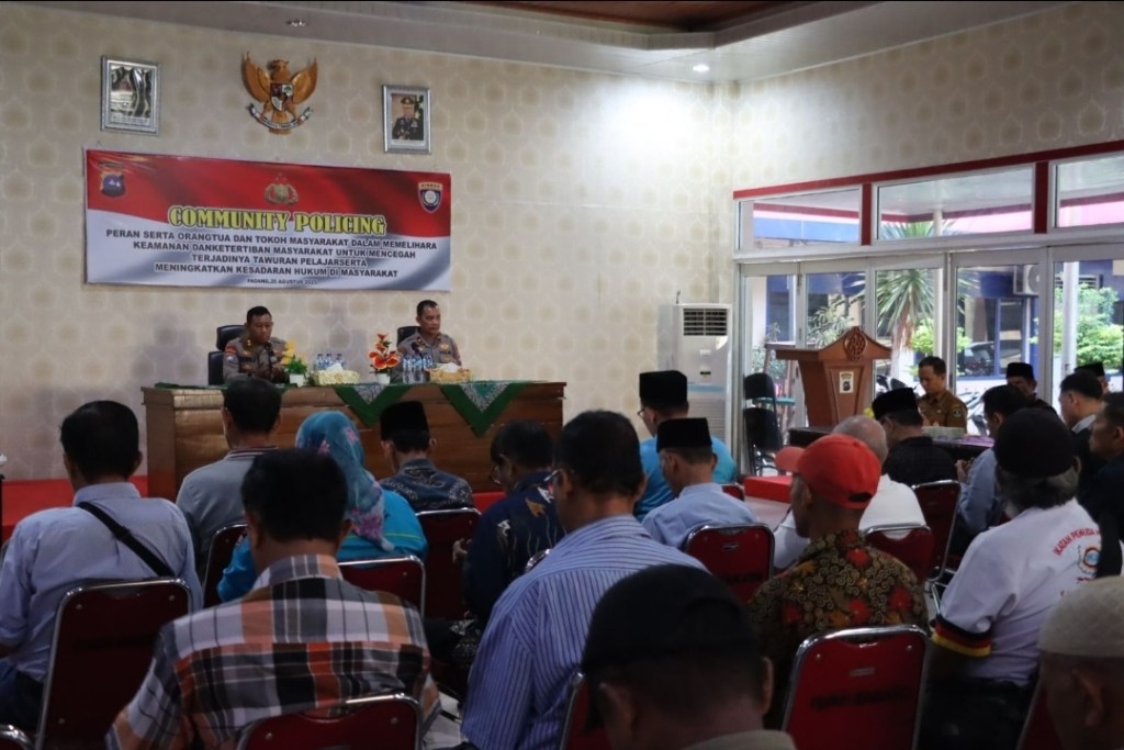 Polresta Padang Gelar Community Policing, Tekankan Peran Orang Tua dan Tokoh Masyarakat Cegah Tawuran&nbsp;Pelajar