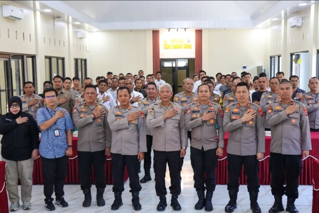 Waka Polres Solok Kota Hadiri Penelitian dan Supervisi Puslitbang Polri di Polres&nbsp;Sawahlunto