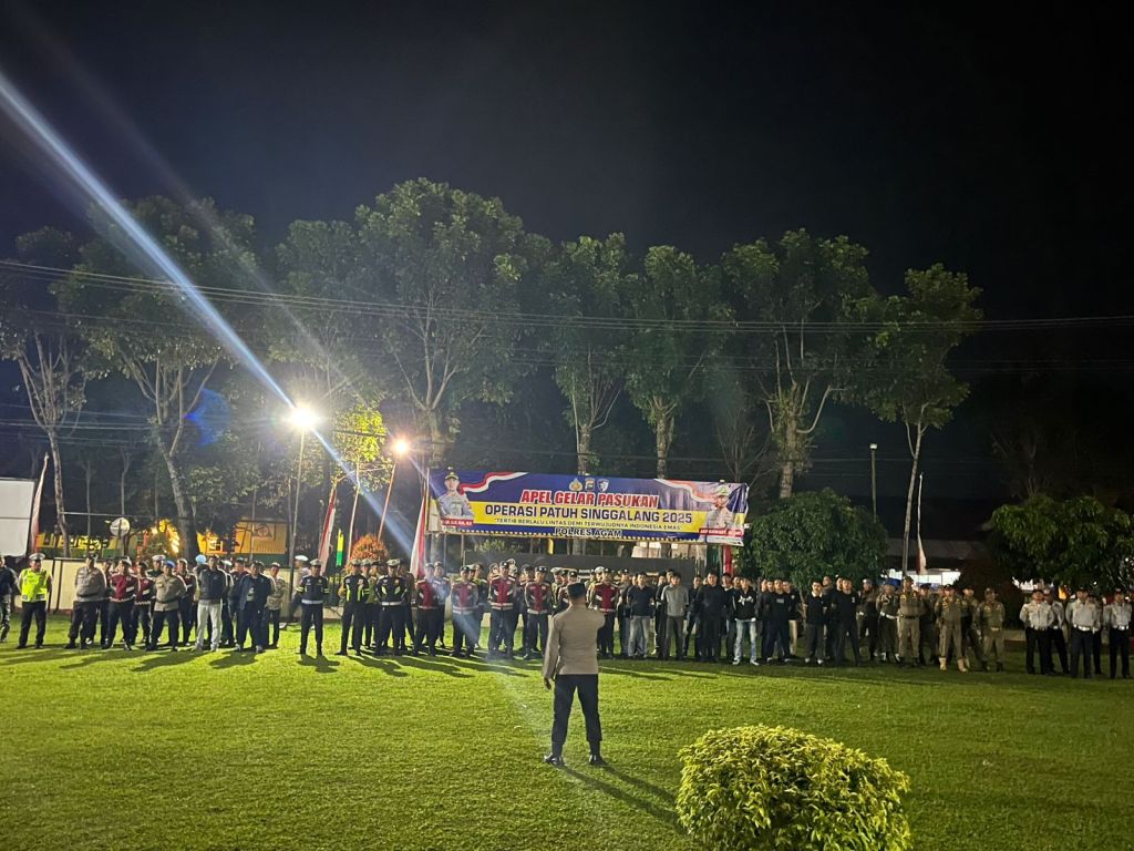 Ciptakan Kamtibmas Kondusif, Polres Agam Gelar Patroli Skala&nbsp;Besar