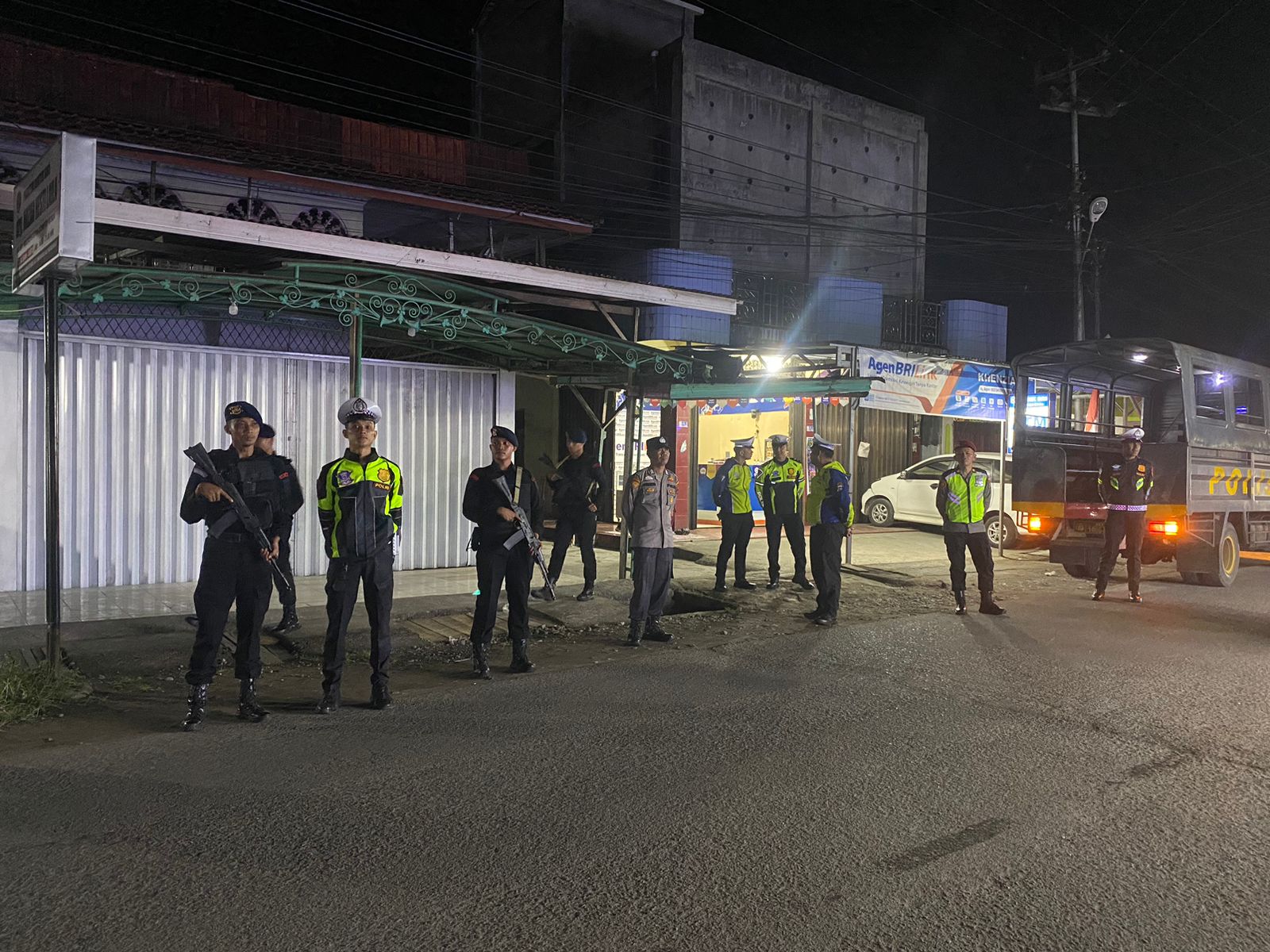 Polres Pasaman Barat Gelar Patroli Berskala Besar Guna Wujudkan Kamtibmas Yang Aman dan Kondusif