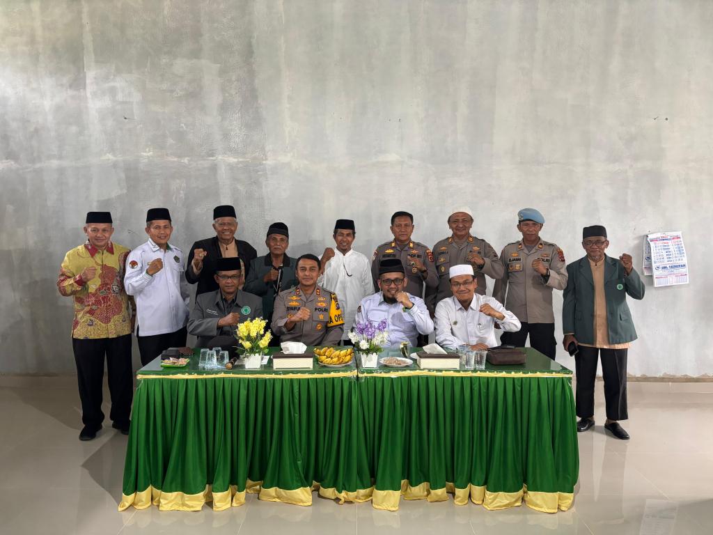 Kapolres 50 Kota Silaturahmi dengan MUI, Dorong Aspirasi&nbsp;Damai