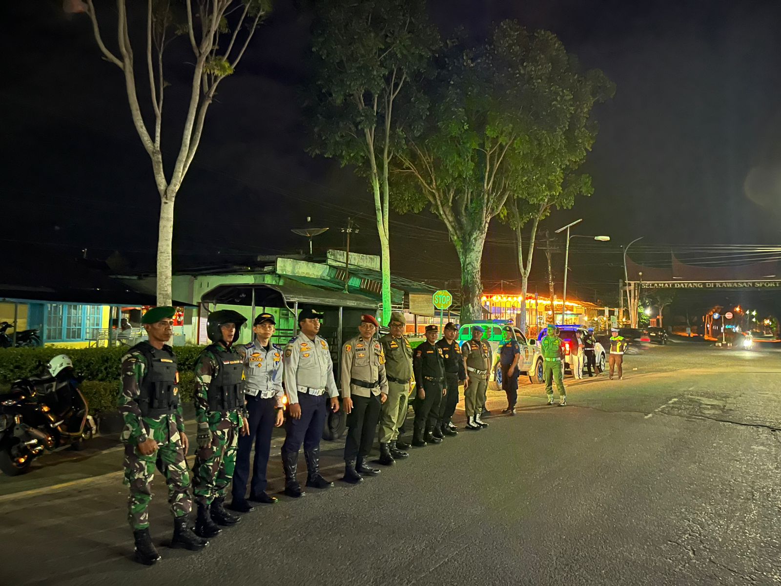 Polres Agam Gelar Patroli Gabungan Skala Besar