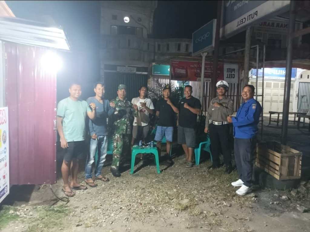 Patroli Gabungan, Polri Hadir, Aman Terjaga Mengawal Malam, Menjaga&nbsp;Ketenangan