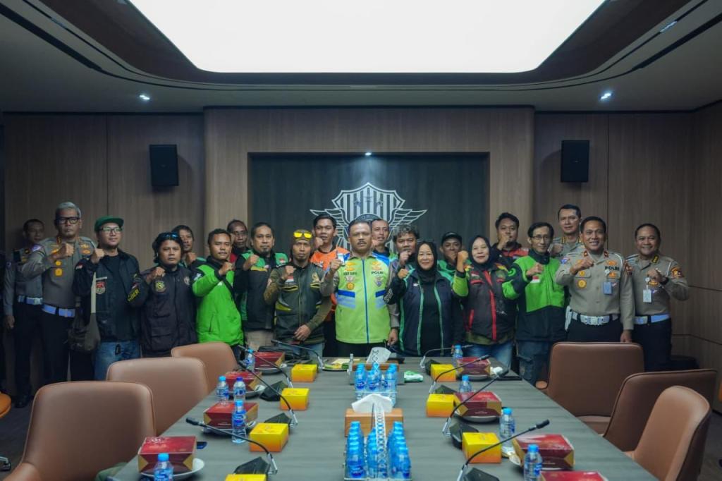 Ojol Apresiasi Program Polantas Menyapa, Dorong Edukasi dan Sinergi Keselamatan&nbsp;Jalan