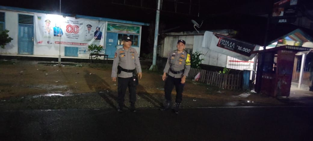 Saat Semua Tidur, Polisi Menjaga: Patroli Malam Sangir Jujuan
