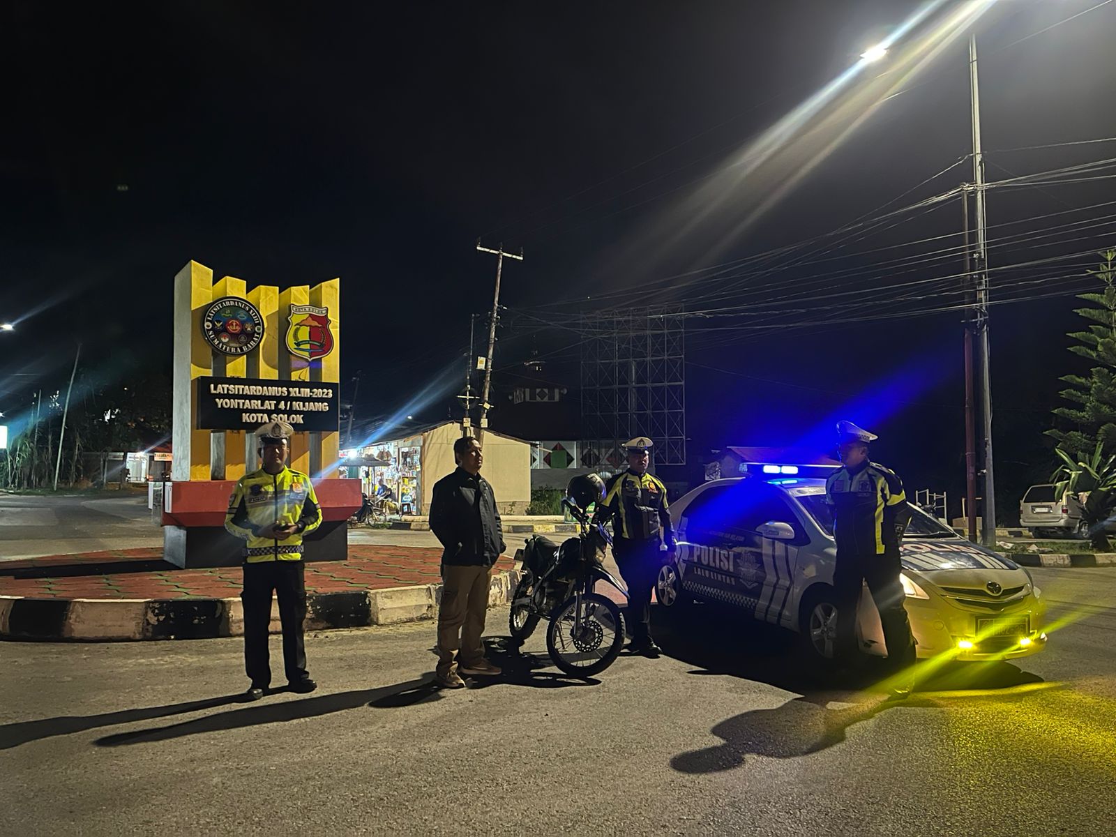 Personel Polres Solok Kota Laksanakan KRYD, Angka Kriminalitas Berhasil Dikurangi