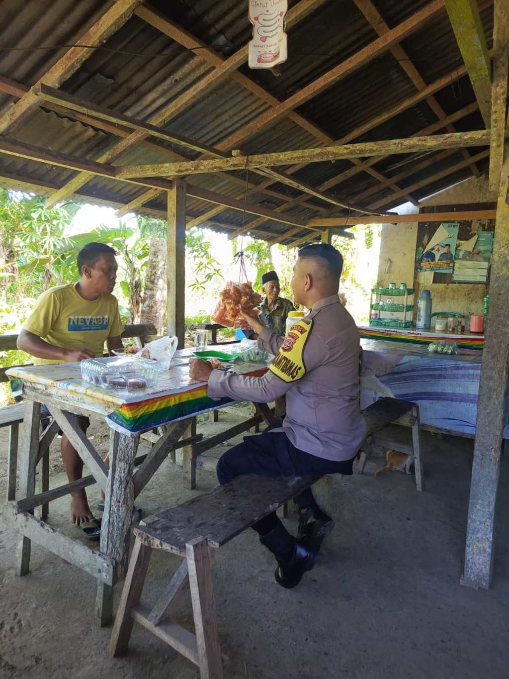 Bhabinkamtibmas Polsek Tanjung Mutiara Ajak Warga Jaga Kamtibmas dan Waspadai Berita&nbsp;Hoax