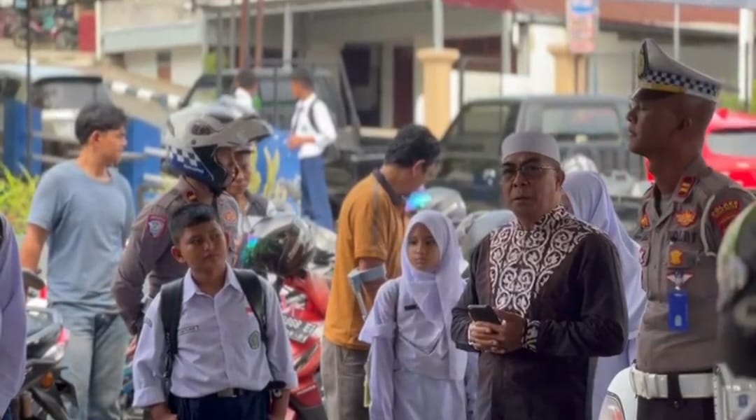 Polantas Menyapa Bersama Tokoh Agama MUI Tanah Datar