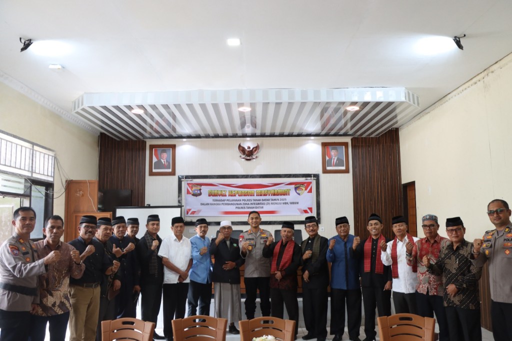 Penyatuan Langkah Penanggulangan Penyakit Masyarakat oleh Polres Tanah&nbsp;Datar