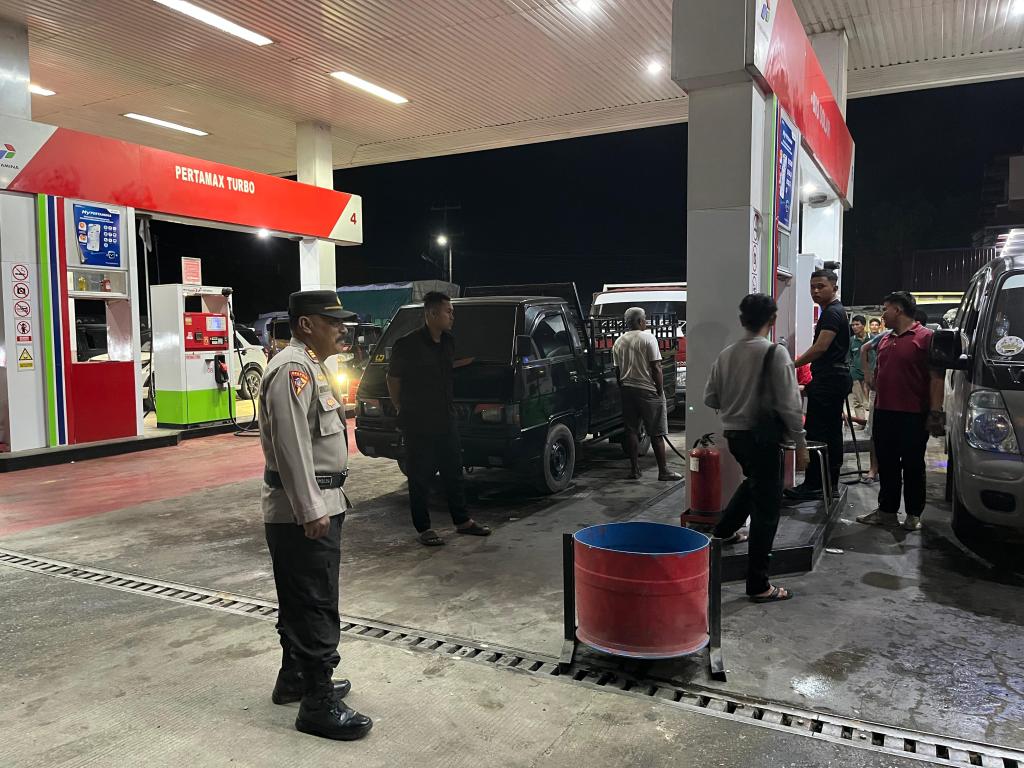 Polres Dharmawangsa Patroli Gabungan Bersama Satpol PP, Pastikan Situasi Kamtibmas&nbsp;Kondusif