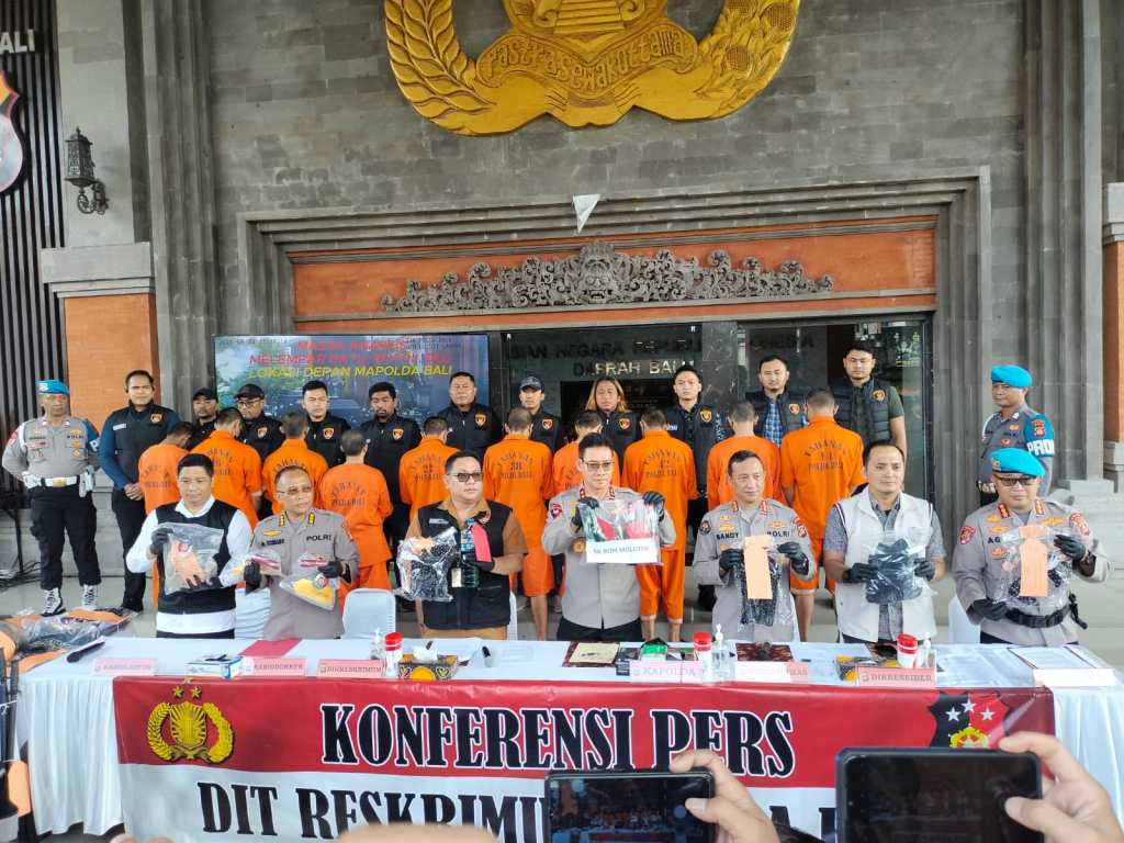 Polisi Tetapkan 14 Tersangka Kerusuhan Unjuk Rasa 30 Agustus di&nbsp;Bali