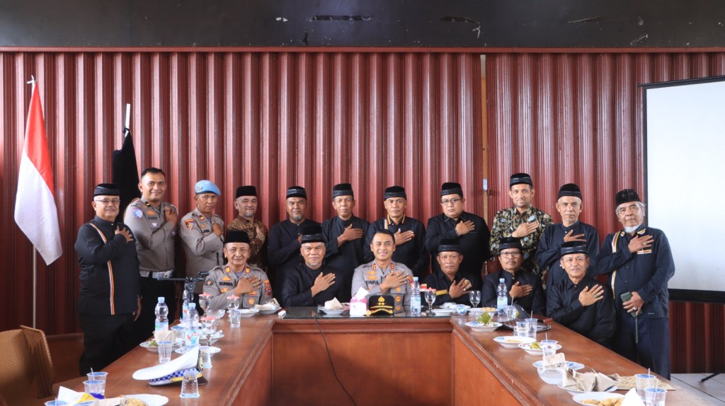 Kapolres 50 Kota Laksanakan Program Waktu Kunjung Tokoh Bersama&nbsp;LKAAM