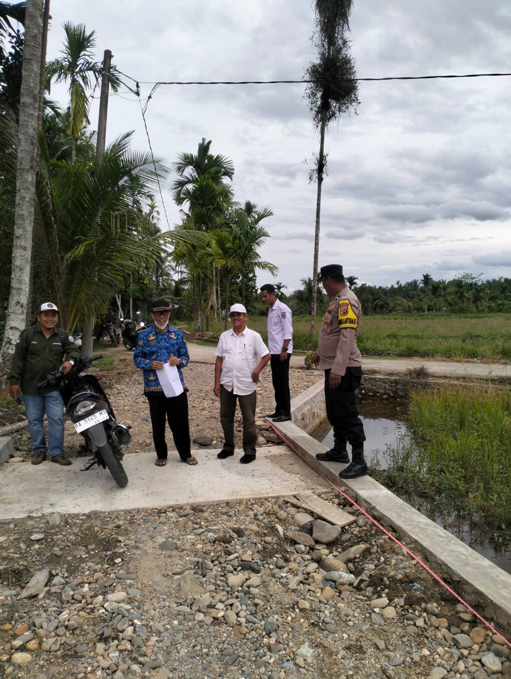 Bhabinkamtibmas Ikuti Sertifikasi Padat Karya Tunai Desa di Nagari Durian&nbsp;Tinggi