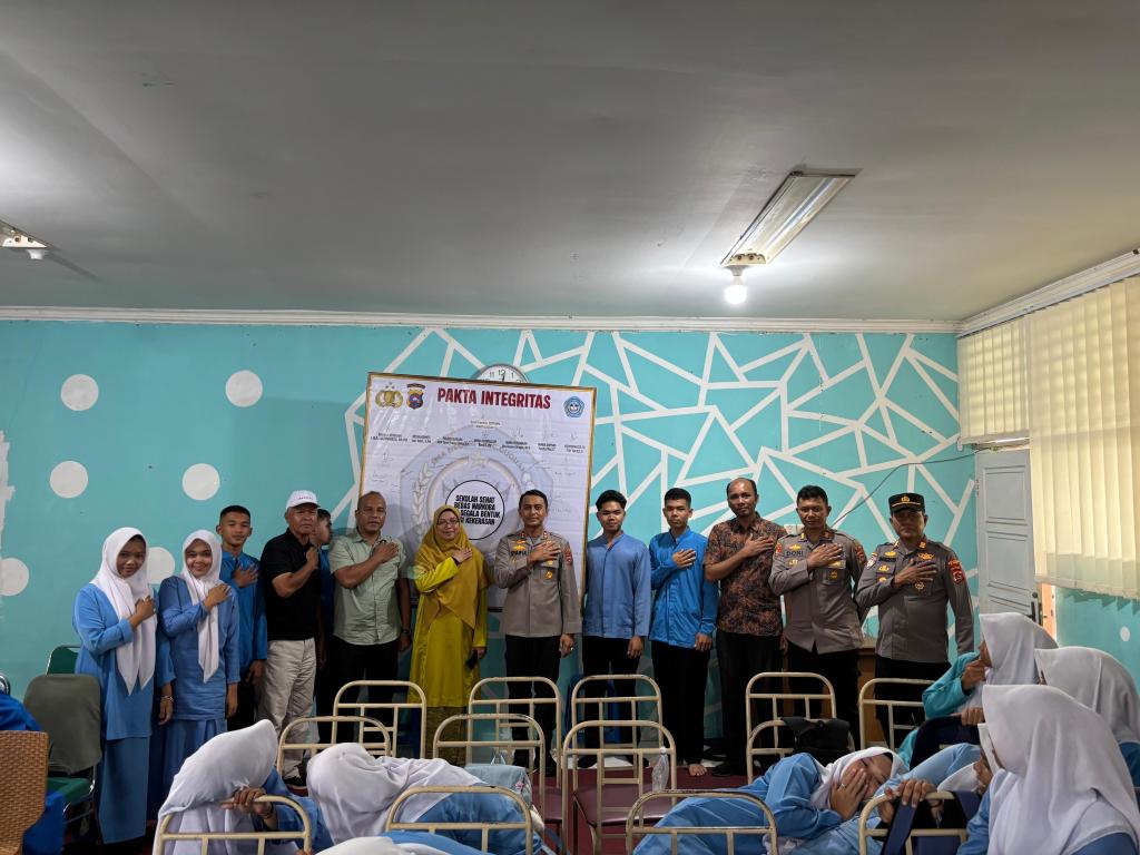 SMA Negeri 1 Guguk Gelar Deklarasi Sekolah Sehat Bebas Narkoba dan&nbsp;Kekerasan