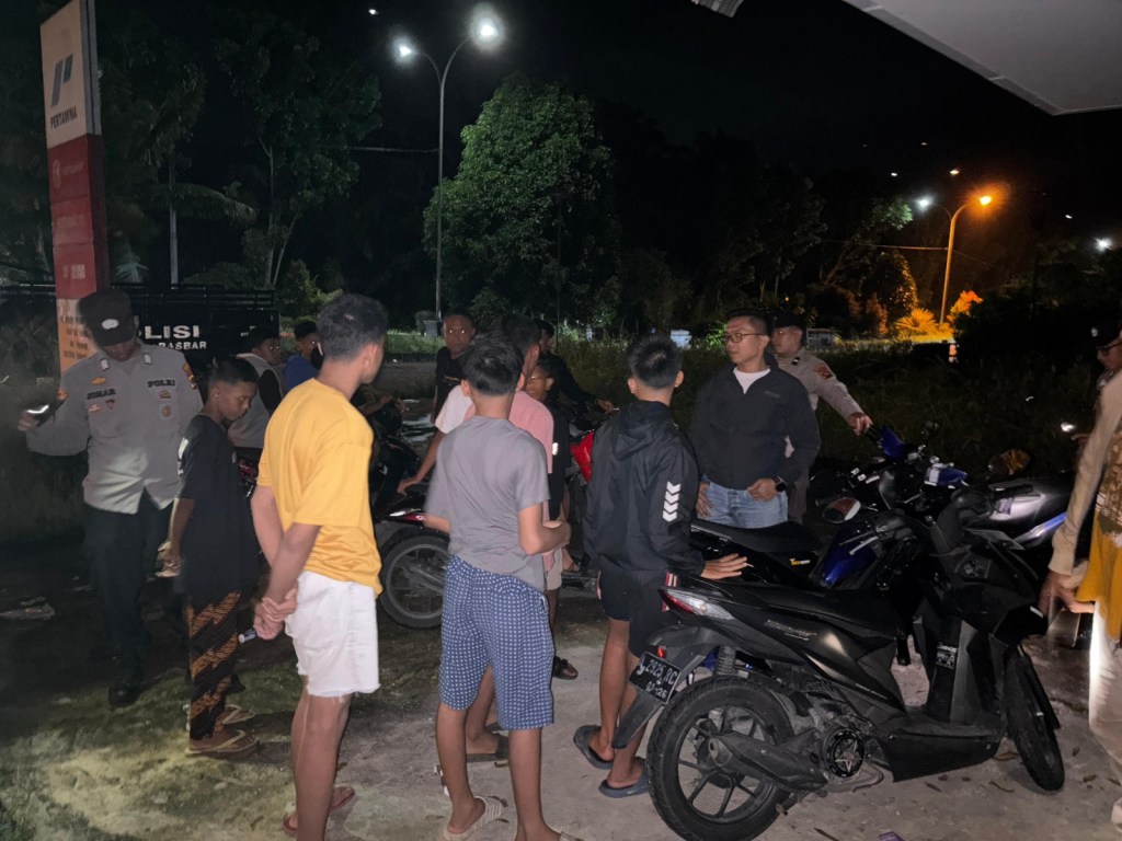 Polres Pasaman Barat Intensifkan Patroli Guna Mencegah Aksi Balap Liar Dan Gangguan&nbsp;Kamtibmas