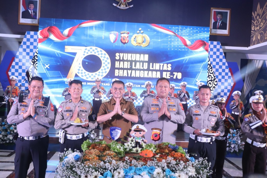 Rayakan HUT Lalu Lintas Bhayangkara ke-70, Polda Jabar Tegaskan Komitmen Keselamatan Menuju Indonesia&nbsp;Emas