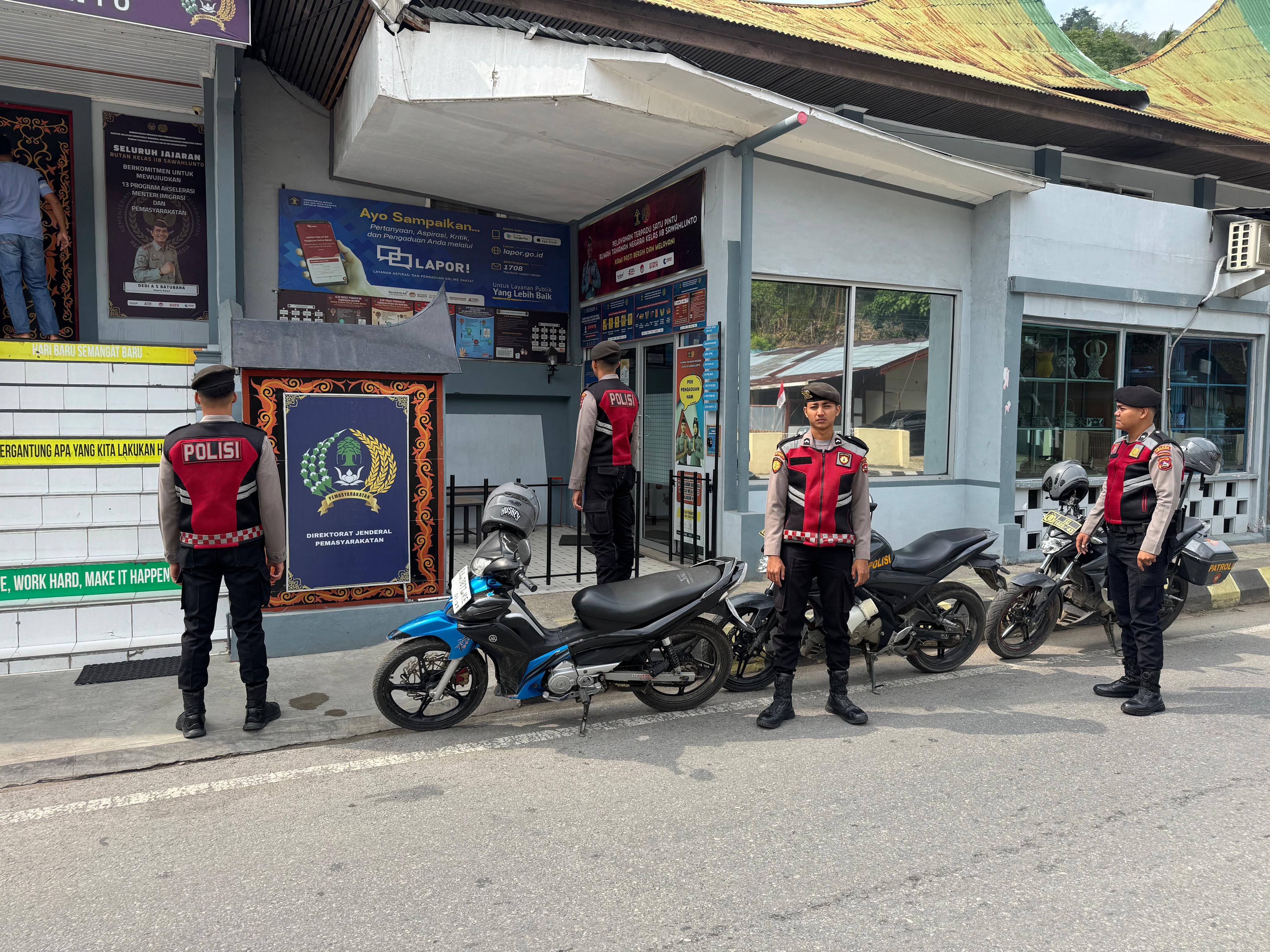 Sat Samapta Polres Sawahlunto Laksanakan Patroli dan Sambang Warga, Jaga Kamtibmas di Kota Sawahlunto