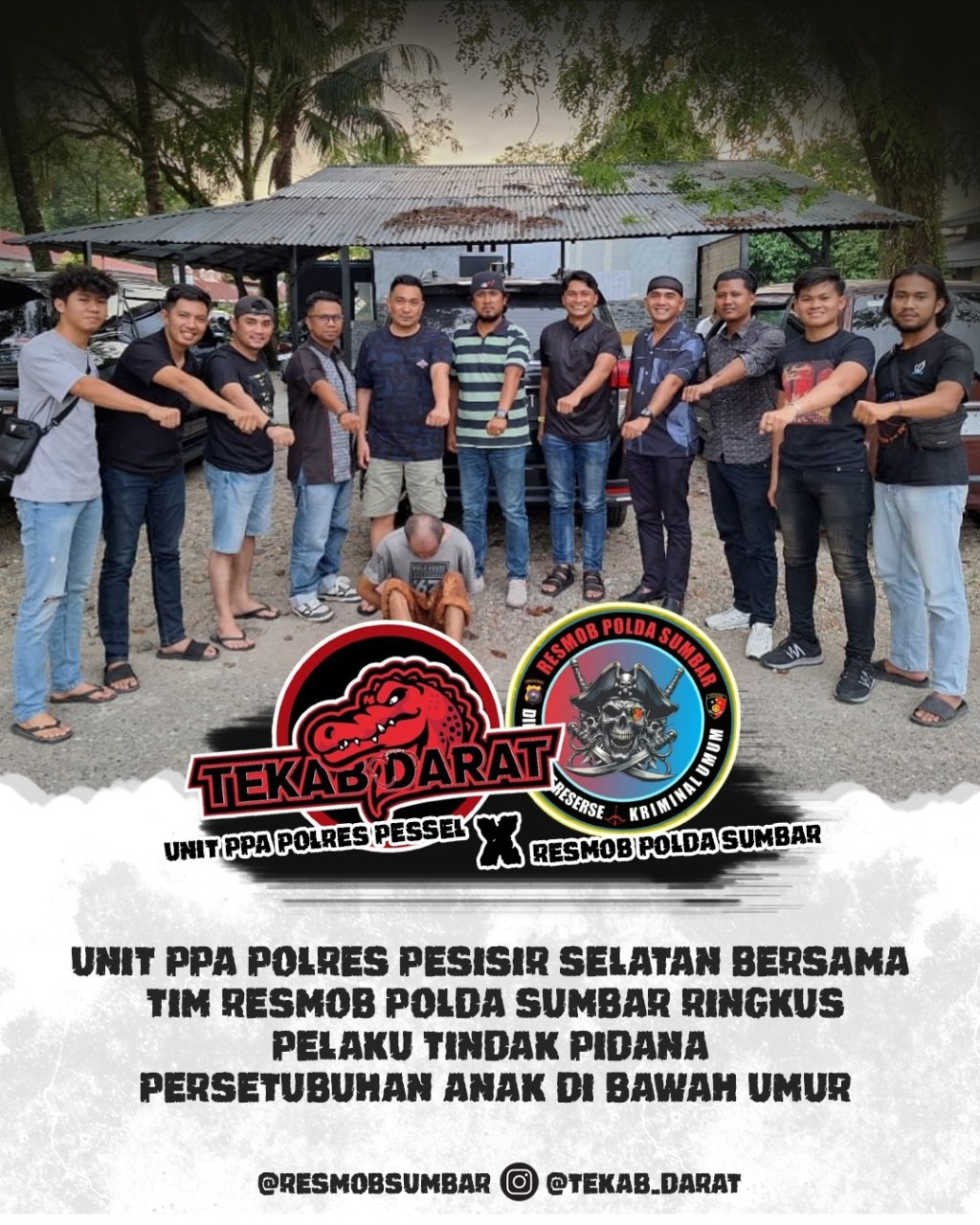 Diburu Hingga Padang, Tim Gabungan Reskrim Polres Pessel dan Resmob Polda Sumbar Ringkus Pelaku Kejahatan&nbsp;Anak