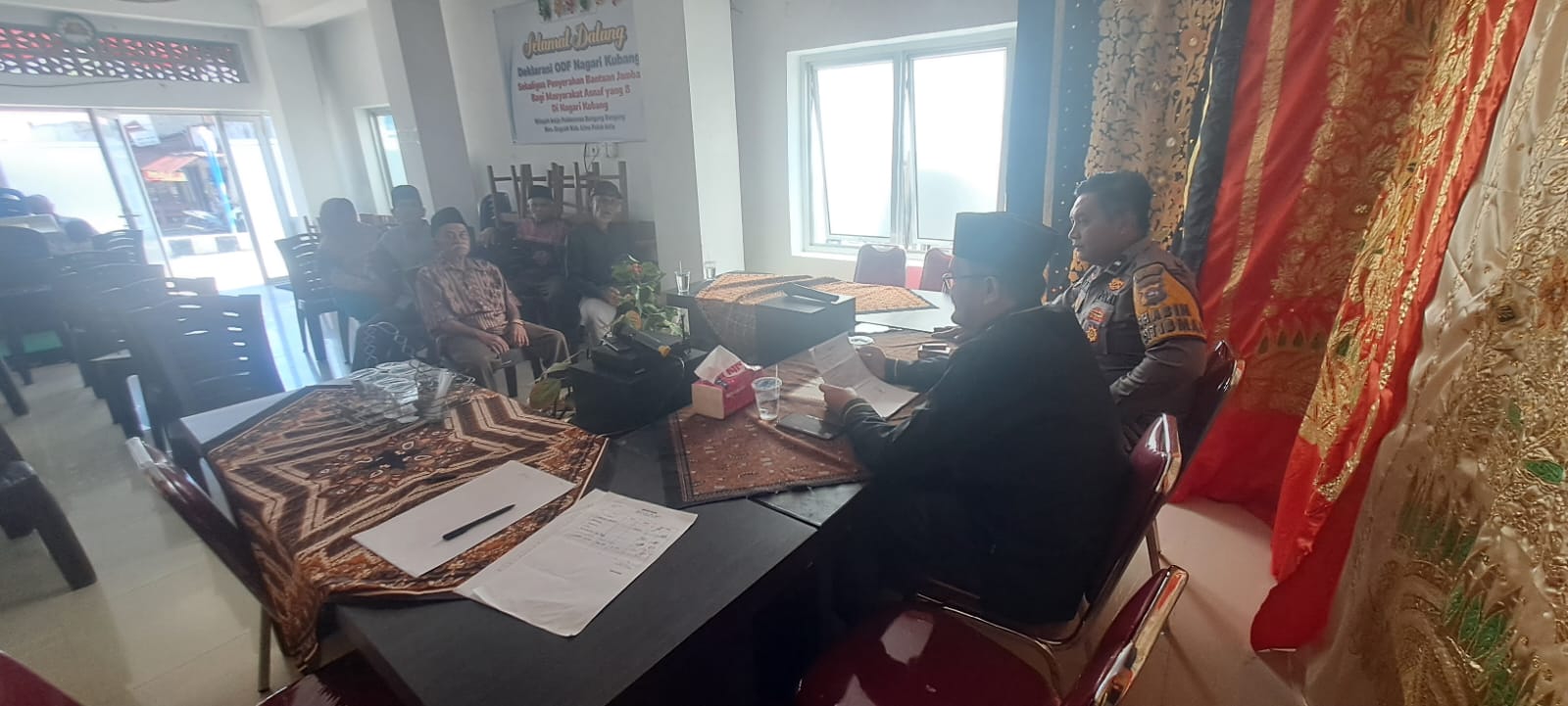 Bhabinkamtibmas Nagari Kubang dan VII Koto Talago Fasilitasi Mediasi Sengketa Tanah