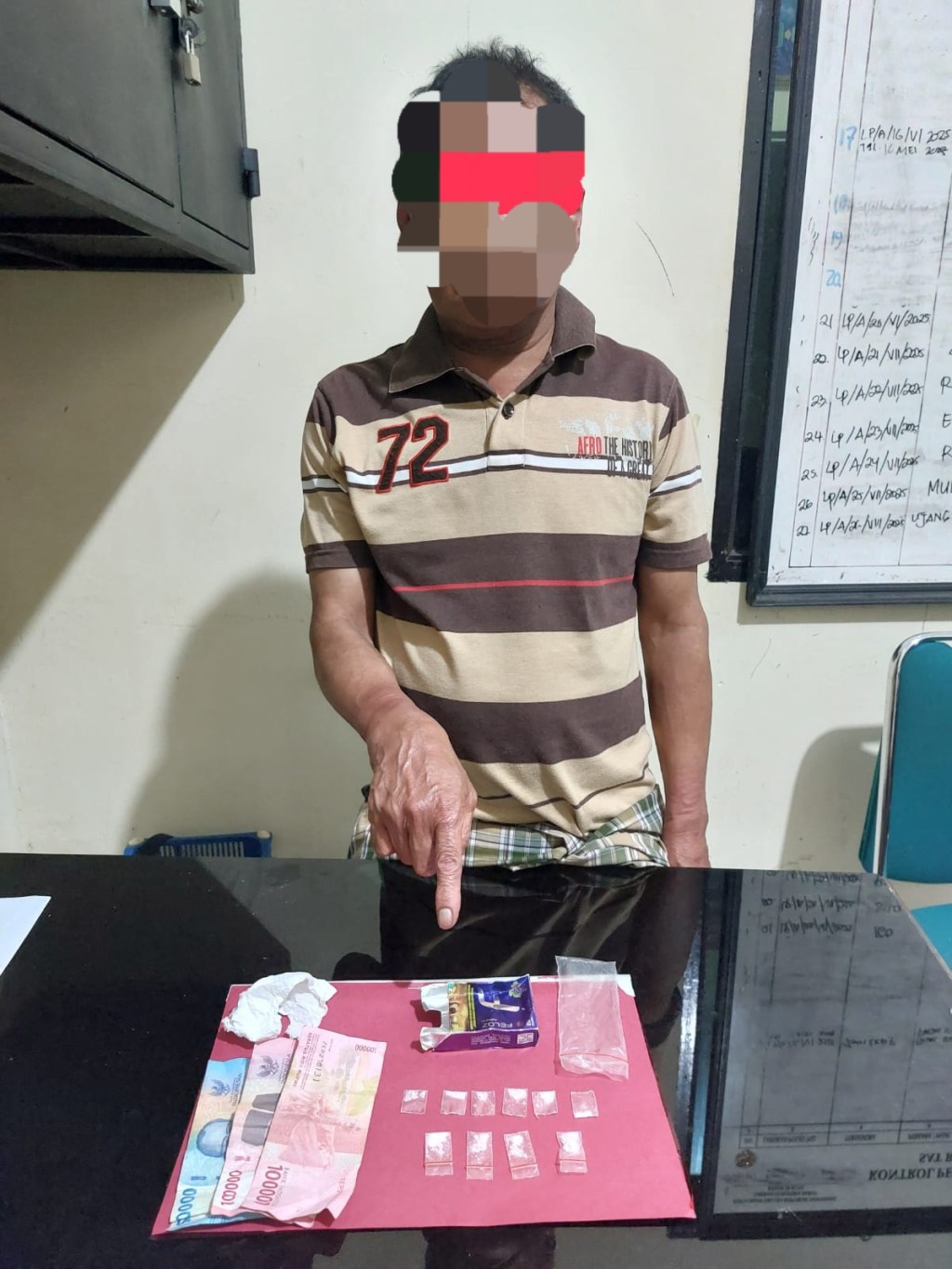 Polres 50 Kota Tangkap Seorang Pria Diduga Pengedar Sabu di Bukit&nbsp;Barisan