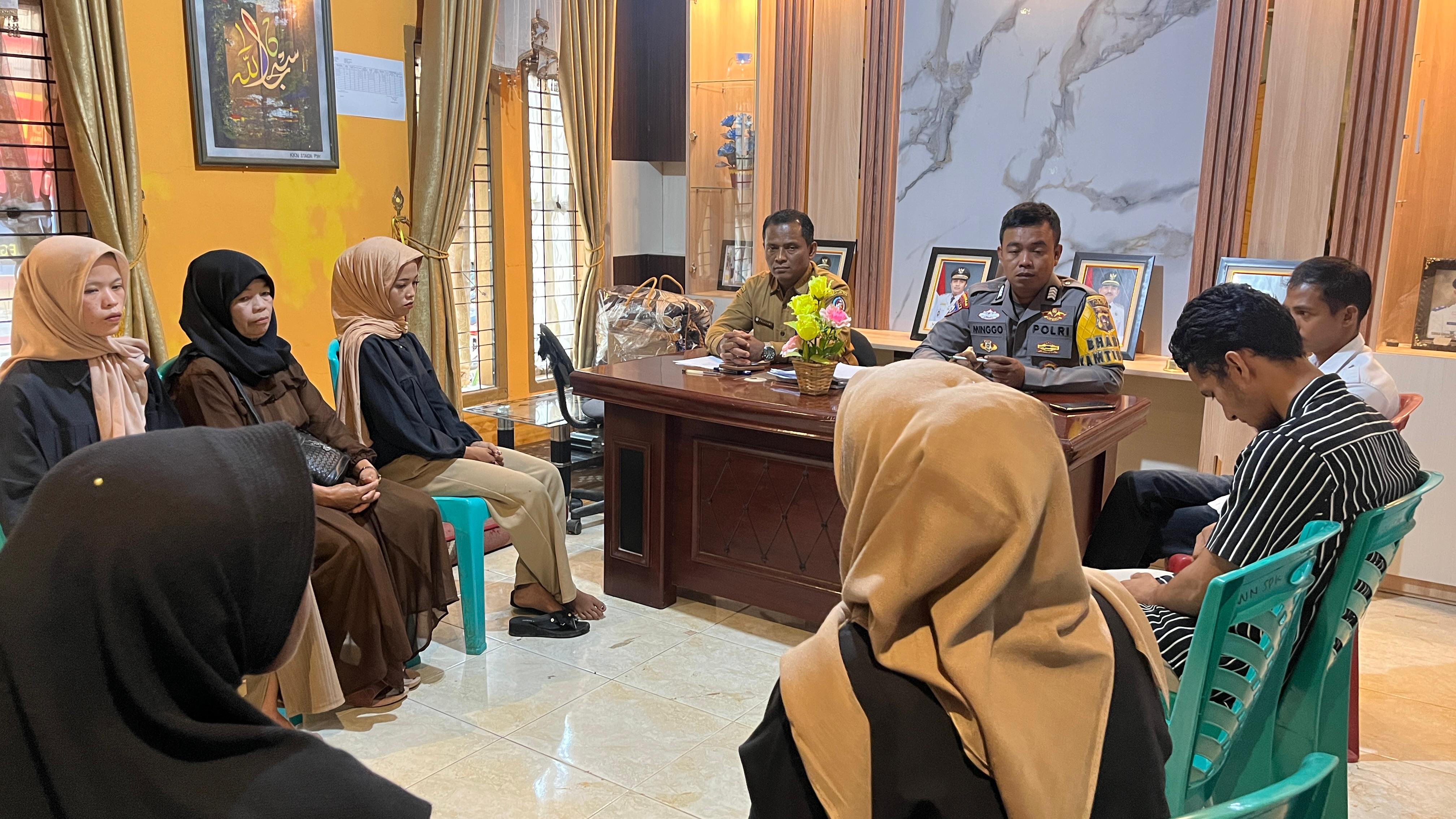 Bhabinkamtibmas Polsek Guguk Laksanakan Problem Solving di Nagari Simpang Kapuak