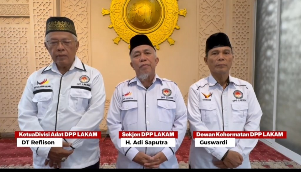 DPP LAKAM Sumbar Apresiasi Kapolda Sumbar atas Pengawalan Aksi Mahasiswa yang Berjalan Damai dan&nbsp;Humanis