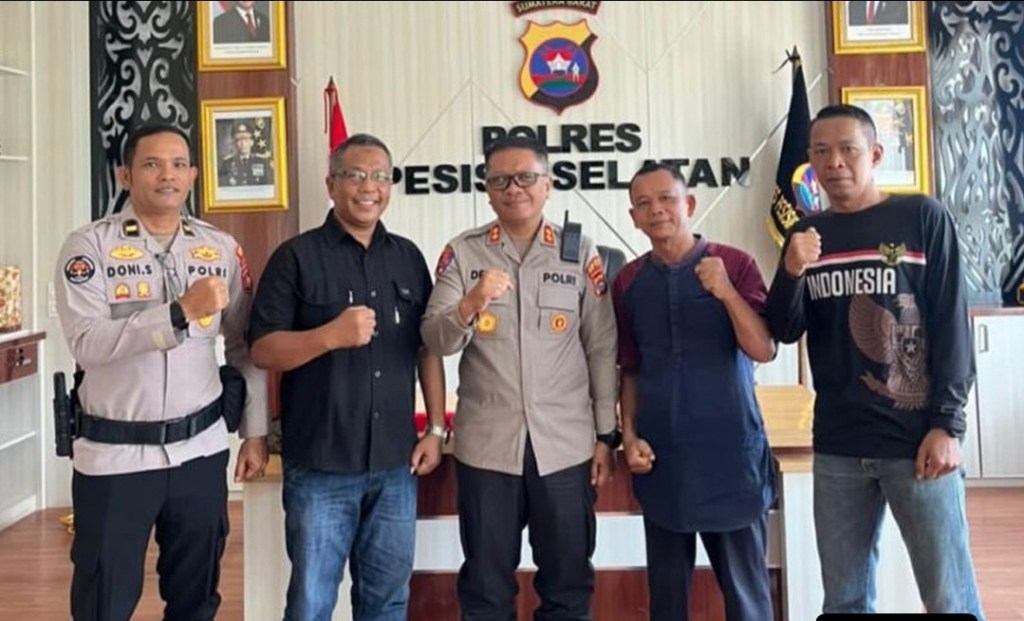 Kapolres Pessel dan PWI Jalin Sinergi, Perangi Hoaks Lewat Edukasi Literasi&nbsp;Digital