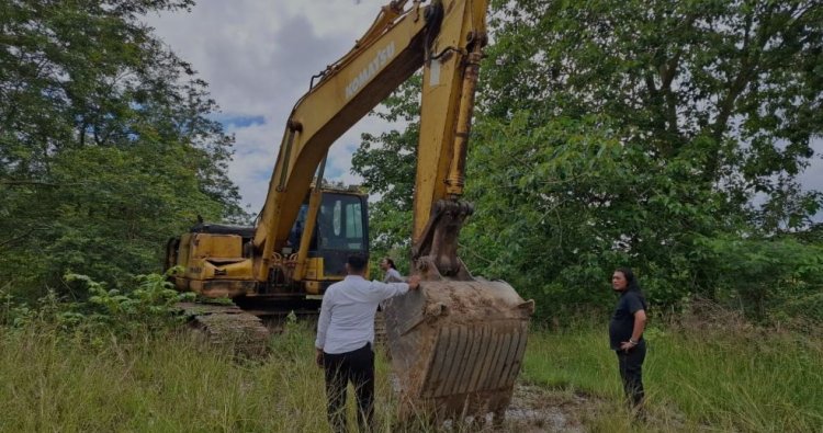 Polres Solok Kota Hentikan Sementara Aktivitas Tambang Galian C di Junjung&nbsp;Sirih
