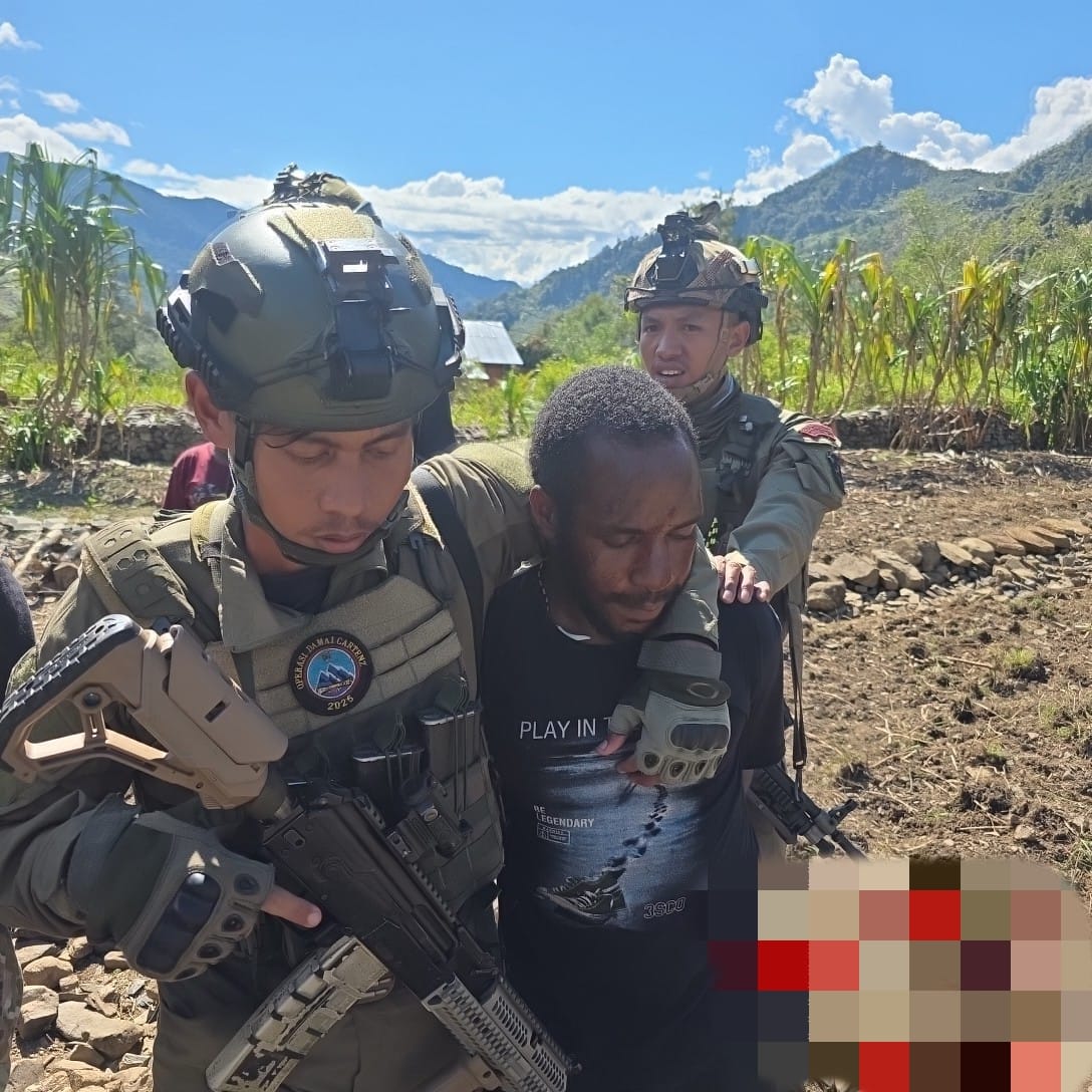 Satgas Ops Damai Cartenz Bongkar Jaringan Pemasok Amunisi KKB di Puncak Jaya