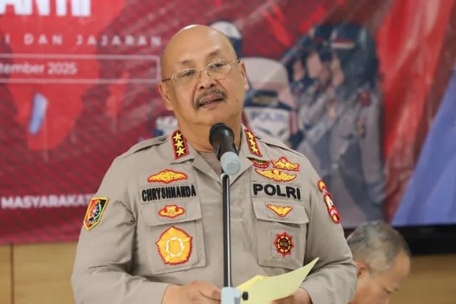 Kalemdikpol Polri Komjen Pol Chryshnanda: Jadilah Polisi yang Bermanfaat dan Rendah Hati bagi&nbsp;Rakyat