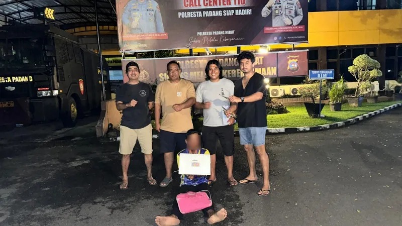 Polresta Padang Amankan Buruh Lepas Tersangka Pencurian Gudang Perusahaan