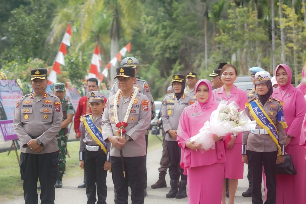 Kapolda Sumbar Irjen. Pol. Dr. Gatot Tri Suryanta Gelar Kunjungan Kerja ke Polres&nbsp;Sawahlunto