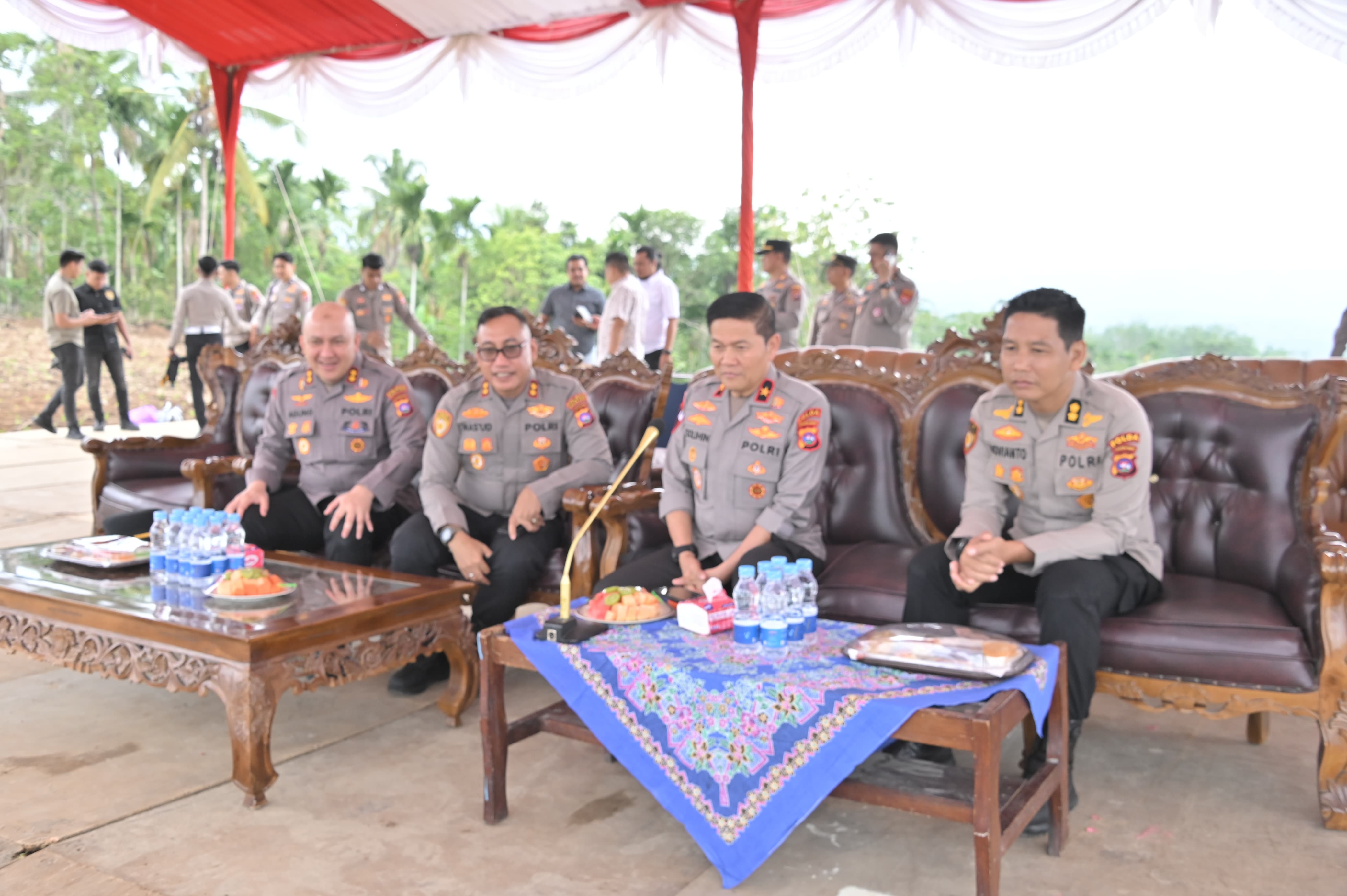 Wakapolda Sumbar Ikuti Gladi Panen Jagung Kuartal IV via Zoom di Wilayah Polres Solok Kota