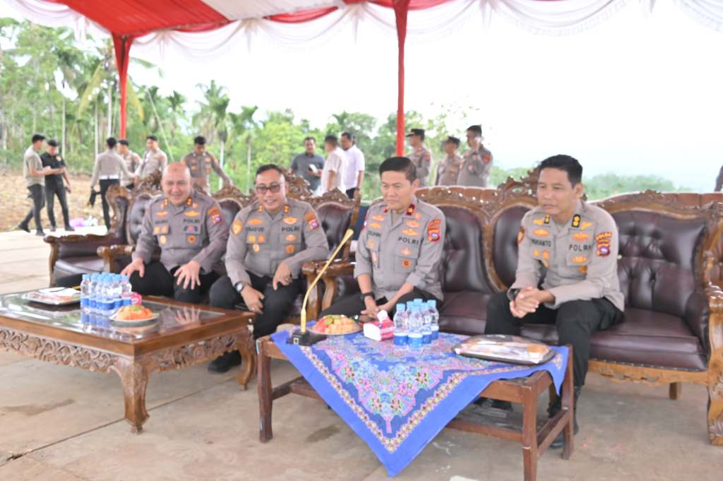 Wakapolda Sumbar Ikuti Gladi Panen Jagung Kuartal IV via Zoom di Wilayah Polres Solok&nbsp;Kota