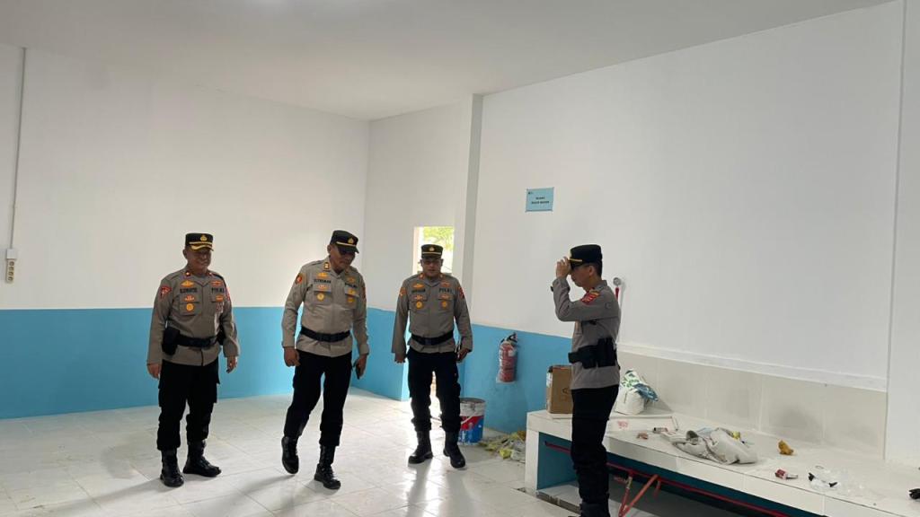 Kabag Ops dan Kapolsek Jajaran Cek Kesiapan Dapur SPPG Polres&nbsp;Dharmasraya